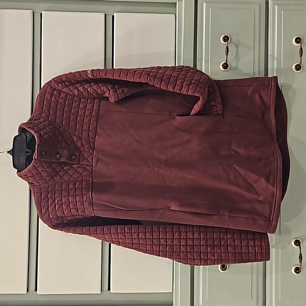Columbia quilted sweater
